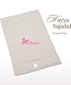Alternative view of Sajadah Travel Premium Lipat Ringan 27x39 cm – Sejadah Hayya Series | Portable Prayer Mat by Syandana